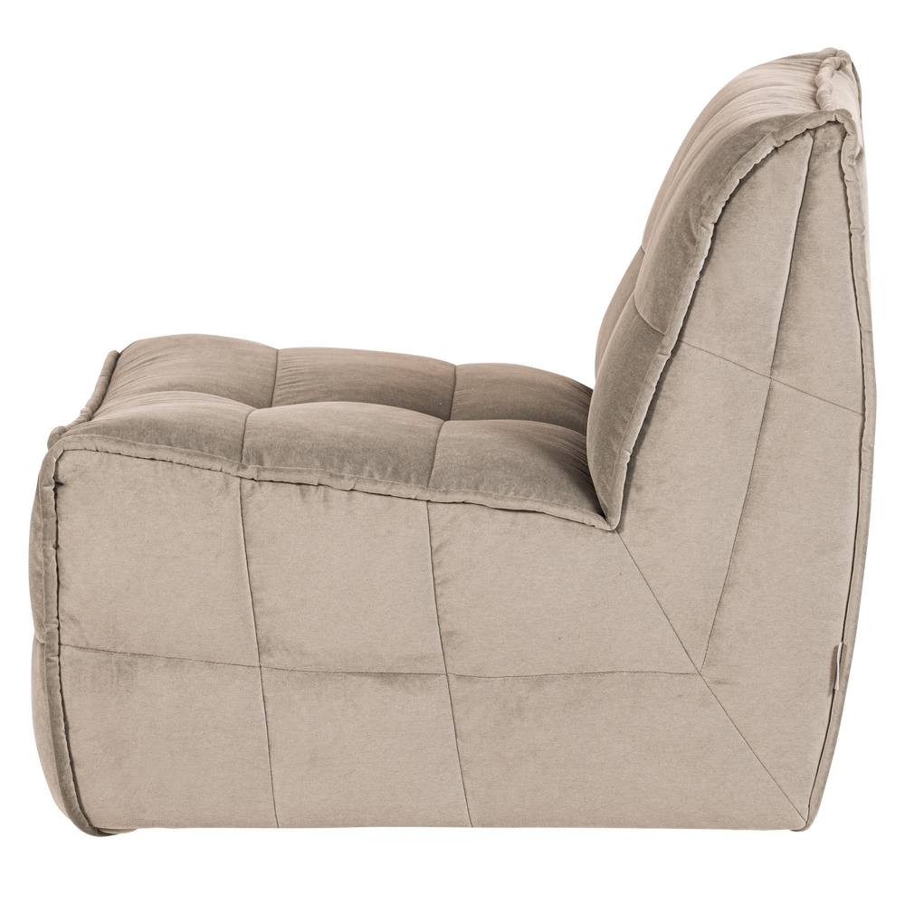 CLUSTER 1-ZITS ELEMENT VELVET WARM TAUPE