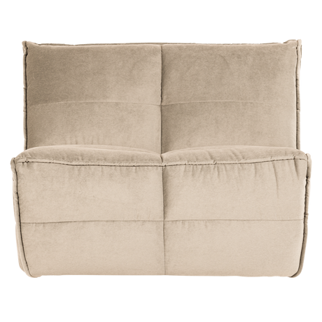 CLUSTER 1-ZITS ELEMENT VELVET ZACHT BEIGE