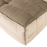 CLUSTER 1-ZITS ELEMENT VELVET ZACHT BEIGE