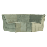 CLUSTER HOEKELEMENT VELVET PISTACHE GROEN