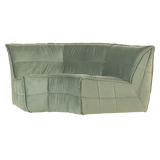 CLUSTER HOEKELEMENT VELVET PISTACHE GROEN