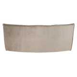 CLUSTER HOEKELEMENT VELVET WARM TAUPE