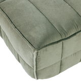 CLUSTER HOCKER VELVET PISTACHE GROEN