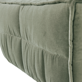 CLUSTER HOCKER VELVET PISTACHE GROEN