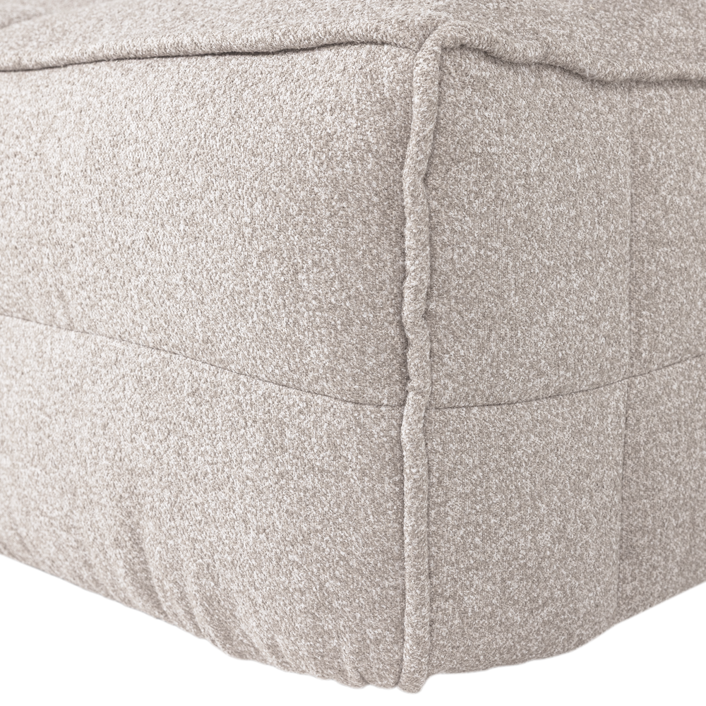 CLUSTER HOCKER BOUCLE ZAND BEIGE