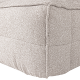 CLUSTER HOCKER BOUCLE ZAND BEIGE