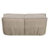 CLUSTER HOCKER VELVET CHOCOLADE WARM TAUPE