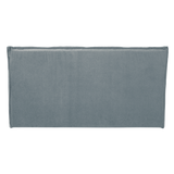 CLUSTER EETBANKJE MET RUGLEUNING VELVET TURQUOISE BLAUW