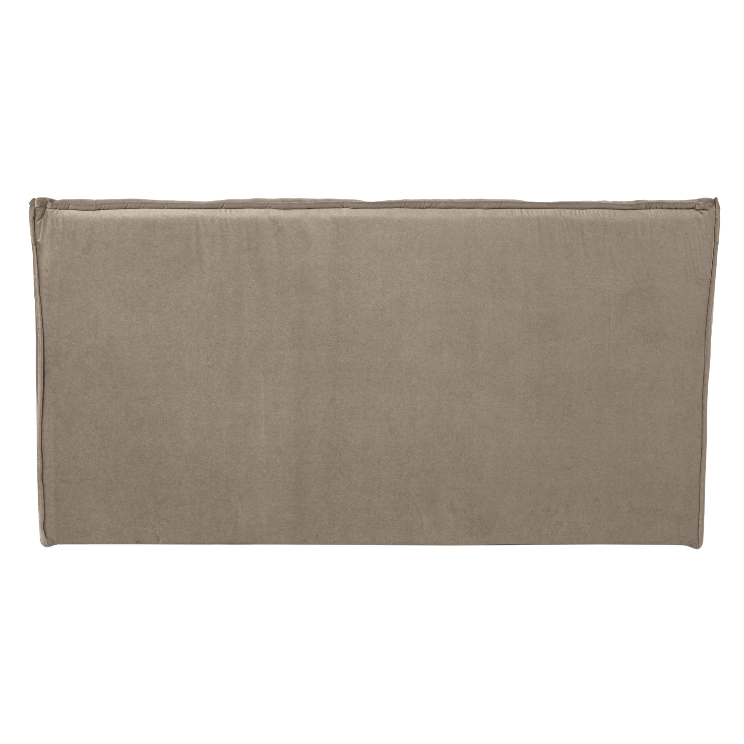 CLUSTER EETBANKJE MET RUGLEUNING VELVET WARM TAUPE