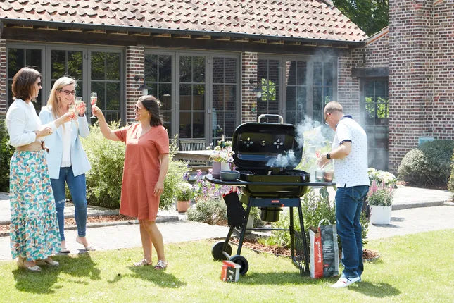 Barbecook - Magnus Premium houtskoolbarbecue zwart 127x64x110cm