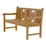 Teakbank Cross 150 cm