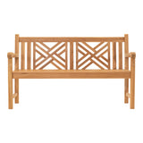 Teakbank Cross 150 cm