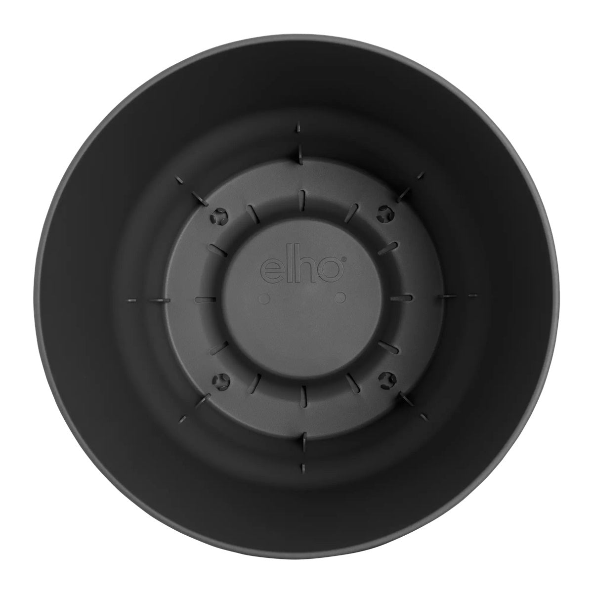 Elho - Greenville Rond | Zwartart | 25 C