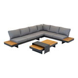 Loungeset Barbados Steen - Lesli Living