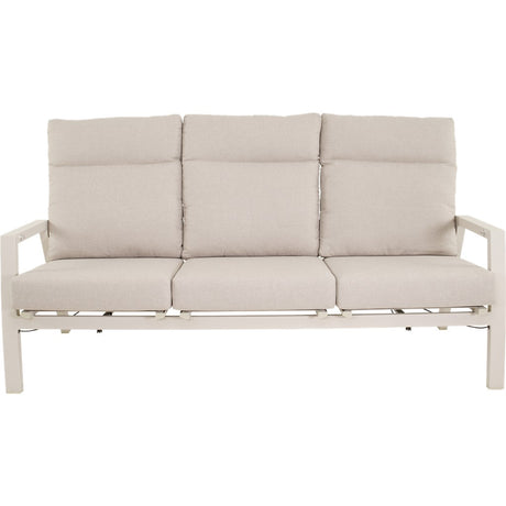 Loungebank Ohio crème 3-persoons