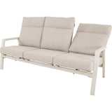 Loungebank Ohio crème 3-persoons