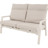 Loungebank Ohio crème 2-zits