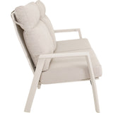 Loungebank Ohio crème 2-zits