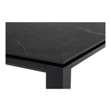 Tafel Monte Carlo Zwart 180x90cm - Lesli Living