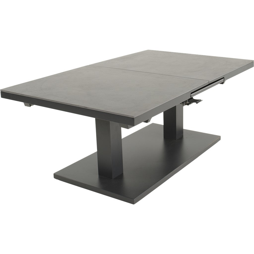 Verstelbare uittrektafel Geneva 140/180 x 85 x 54/75,5 cm - Lesli Living