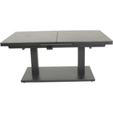 Verstelbare uittrektafel Geneva 140/180 x 85 x 54/75,5 cm - Lesli Living
