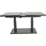 Verstelbare uittrektafel Geneva 140/180 x 85 x 54/75,5 cm - Lesli Living
