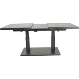 Verstelbare uittrektafel Geneva 140/180 x 85 x 54/75,5 cm - Lesli Living