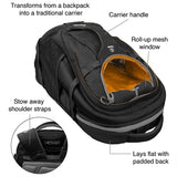 Kurgo G-Train Rugzak Zwart