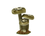Paddenstoel polyester fluweel grassorti 3col assorti