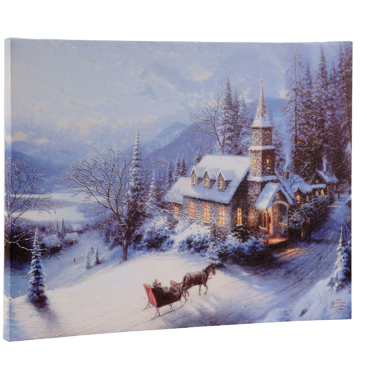 LED canvas pvc steady BO binnen 2assorti