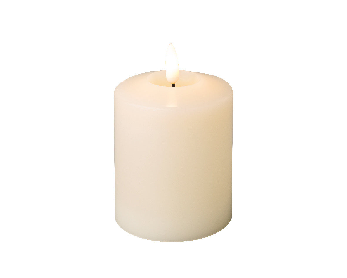 LED kerkkaars wax BO binnen