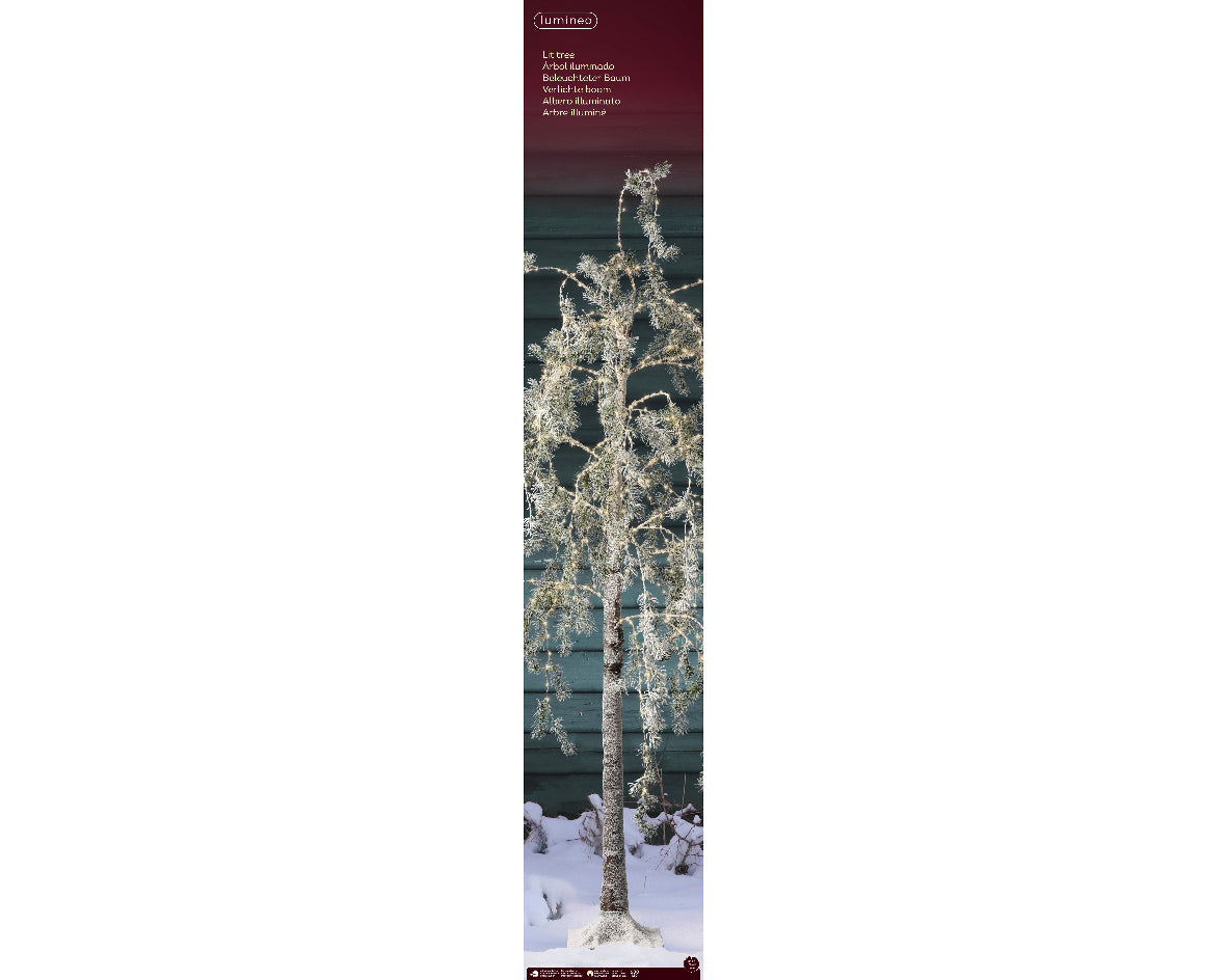 Micro LED boom pvc steady buiten dia80cm x H.180cm