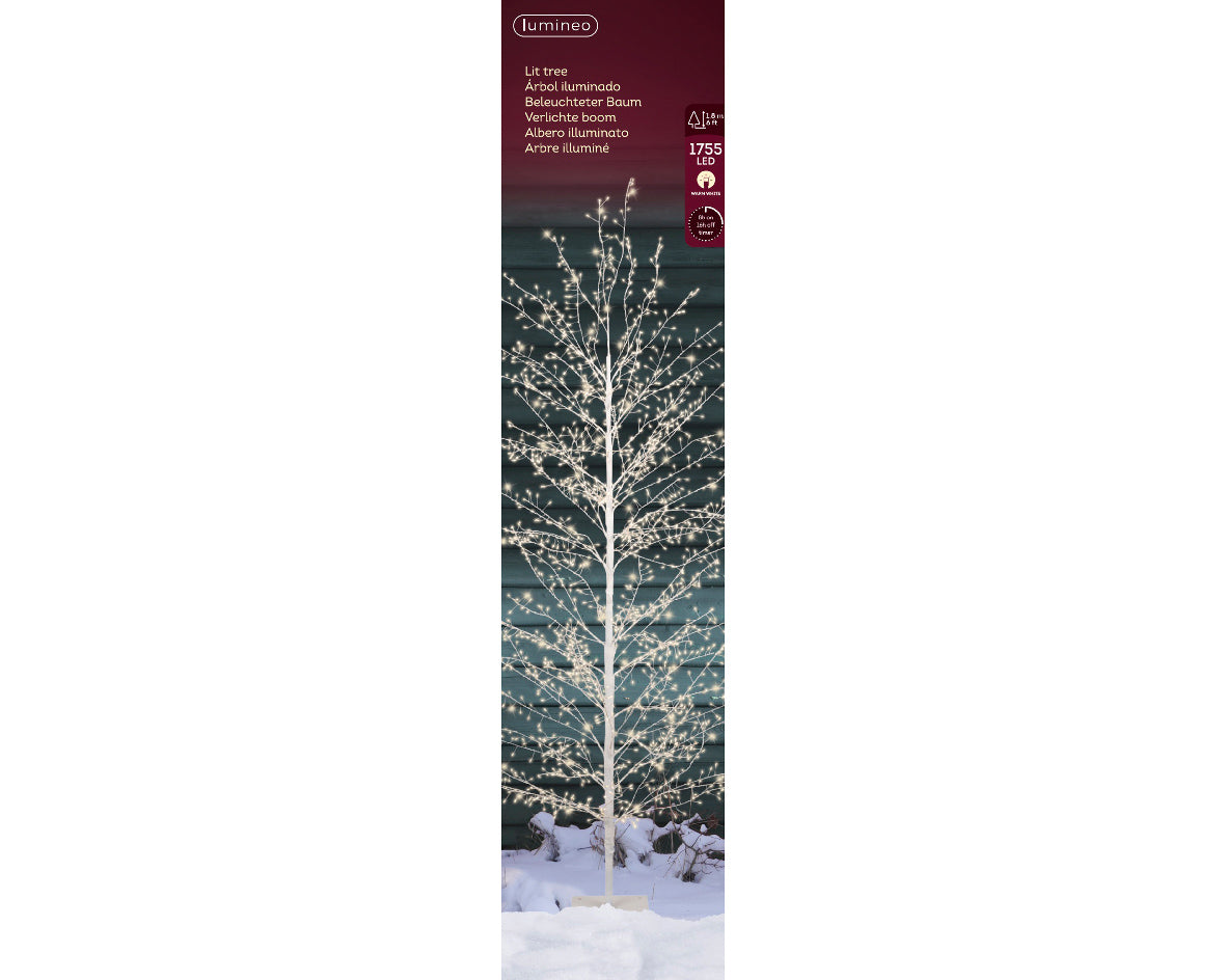 Micro LED boom pvc steady buiten dia70cm x H.180cm