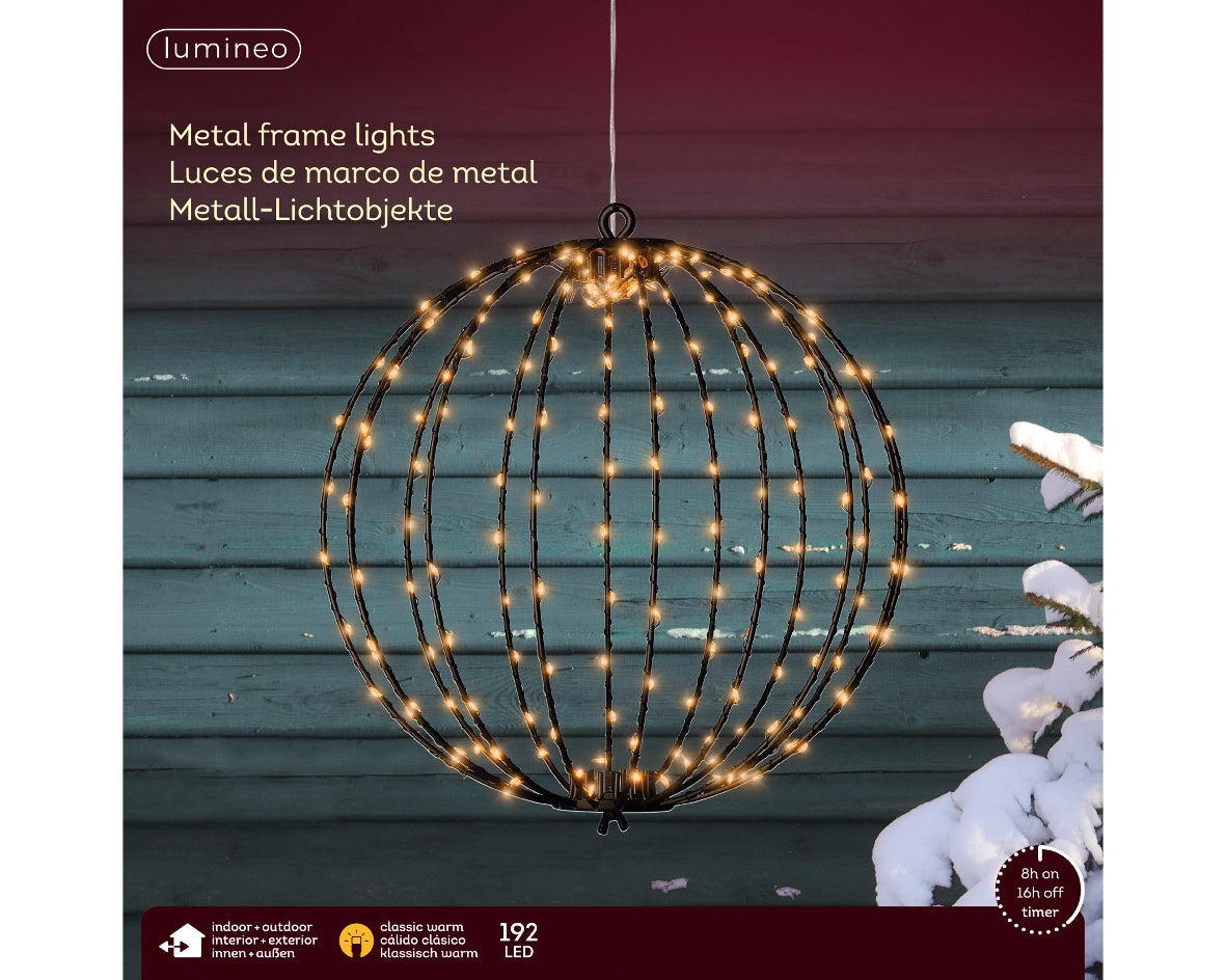 Micro LED frame light metaal steady buiten