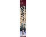 Micro LED boom pvc white flower steady buiten