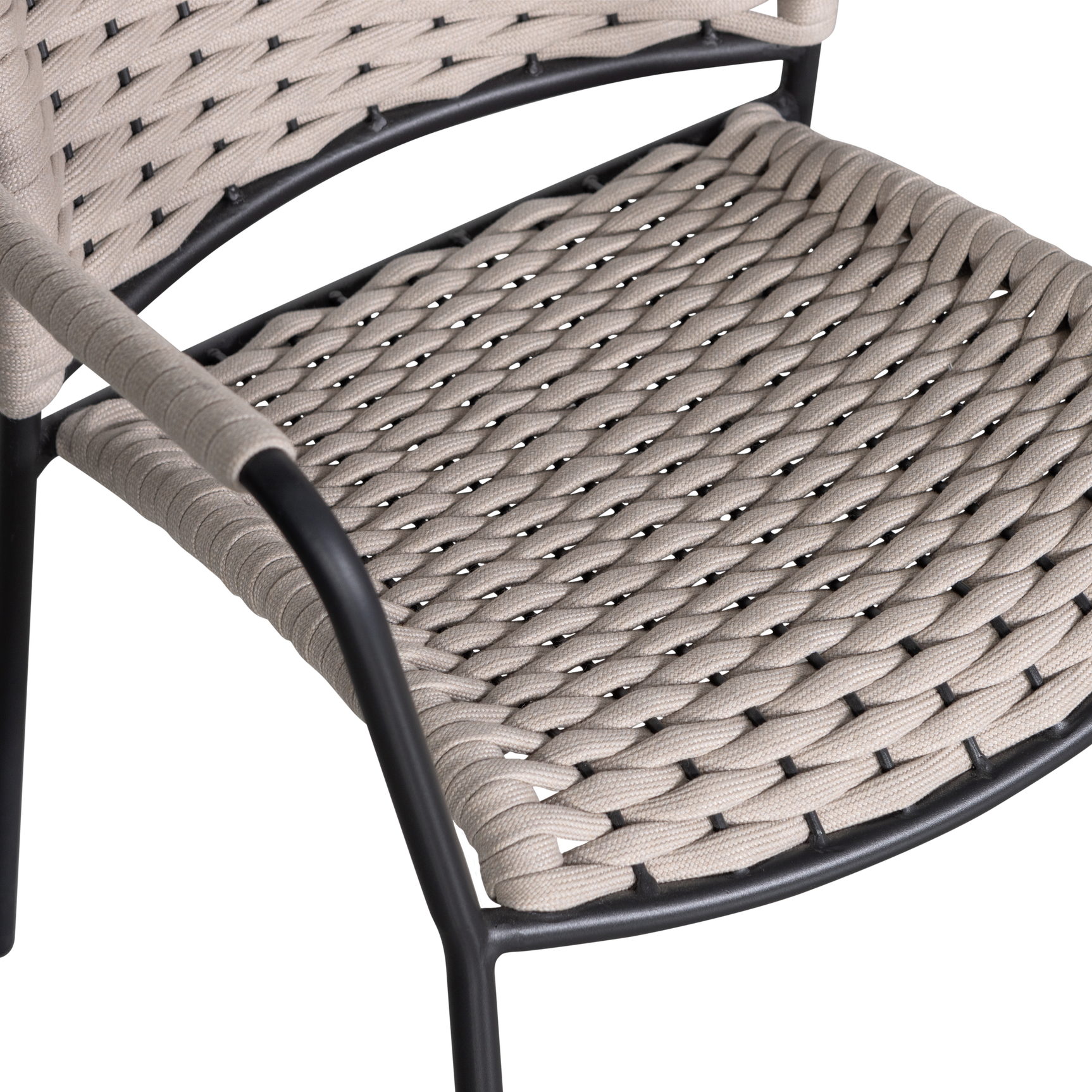 Exotan - Taku eetstoel met armleuning polyester zand