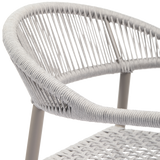 YELLOW TUINSTOEL TOUW/ALUMINIUM LICHTGRIJS