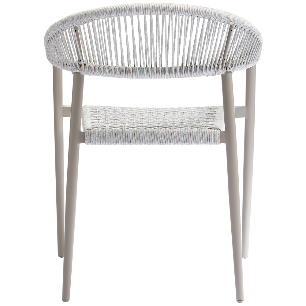 YELLOW TUINSTOEL TOUW/ALUMINIUM LICHTGRIJS