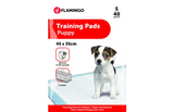 Trainingspads voor puppy's in Flamingo-verpakking, 40 stuks, 45x35 cm