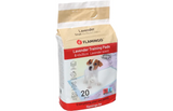Verpakking Flamingo puppy trainingspads Lavendel; 20 stuks