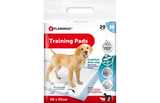 Flamingo trainingsmatten verpakking, 20 stuks, lichtblauw, comfort anti-slip