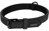 Flamingo - Halsband met neopreen Delu Zwart M | 36-44cm x 20mm x 6mm