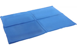 Flamingo - Koelmat Frosty Rechthoekig Blauw | XXL | A:120cm B:80cm C:0,5cm