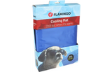 Flamingo - Koelmat Frosty Rechthoekig Blauw | XXL | A:120cm B:80cm C:0,5cm