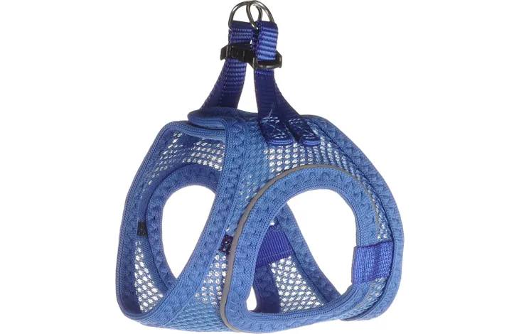 Flamingo - Harnas Step&Go Bento Blauw XXS