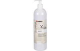 Flamingo shampoo voor witte vacht in witte knijpfles met pomp