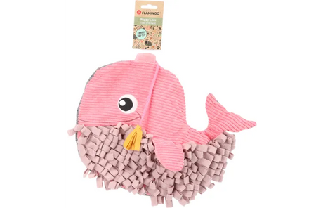 Flamingo - Snuffelmat Puppy Morgano Potvis Roze