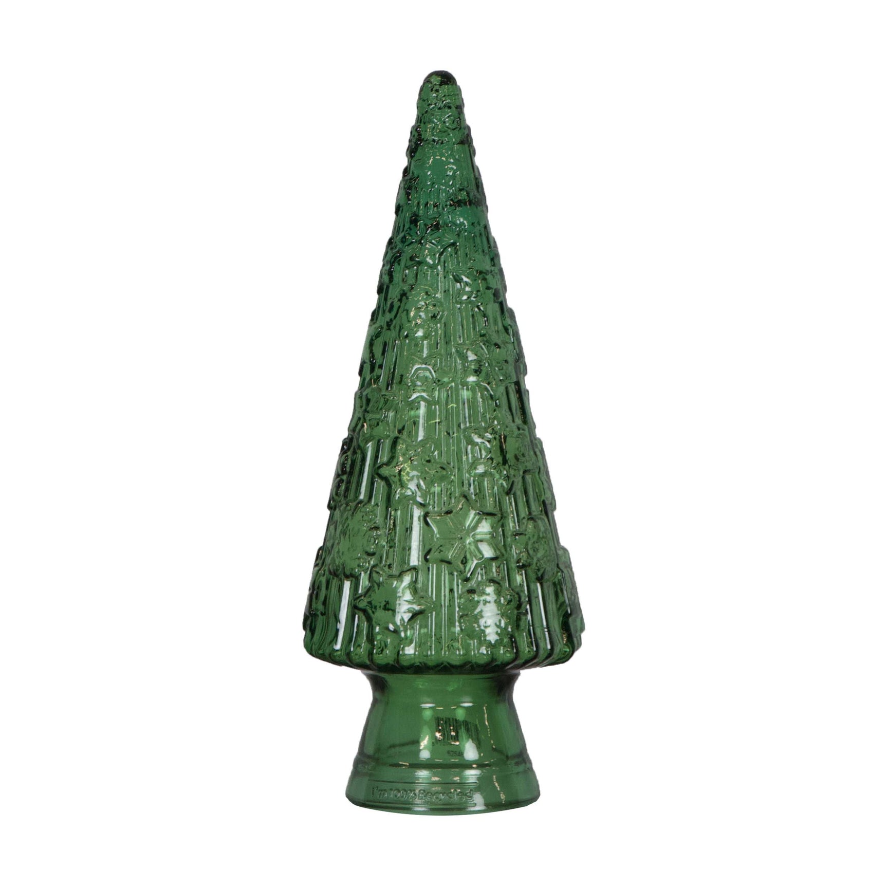 Boom gerecycled glas Ø13x34cm