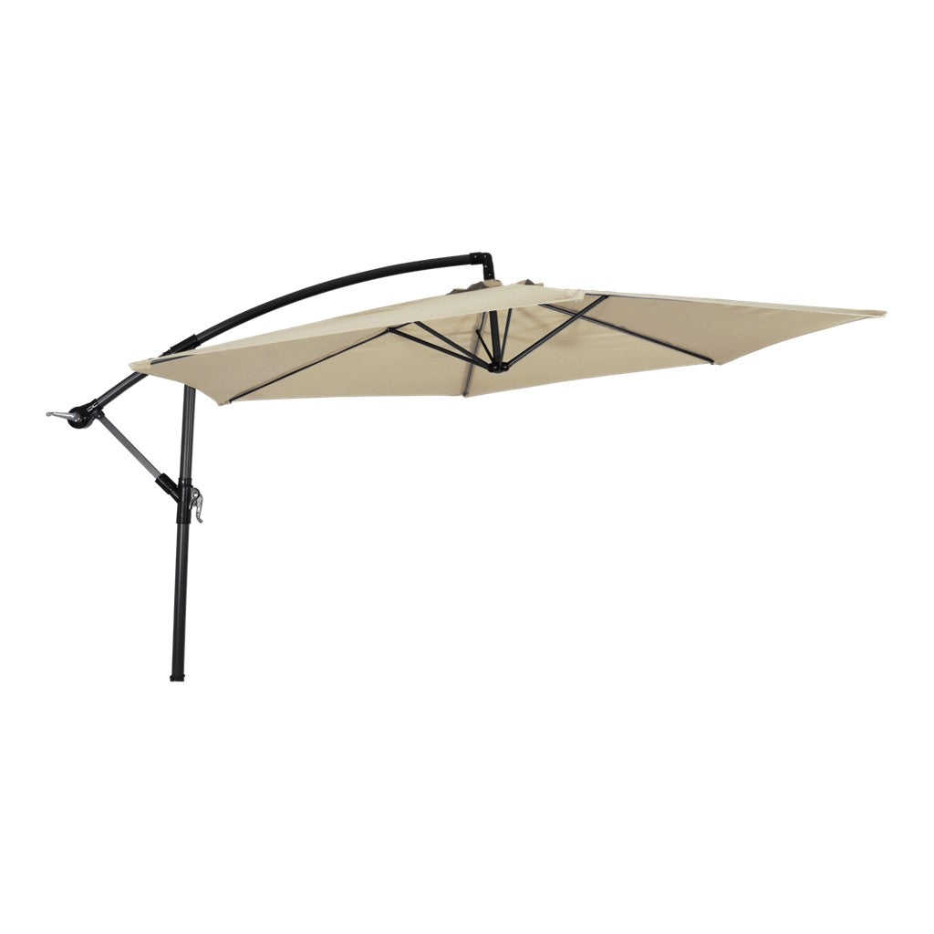 Zweefparasol Gemini ecru Ø3mtr