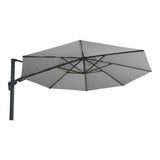 Zweefparasol VirgoFlex grijs Ø3,5mtr